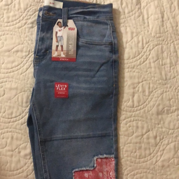 Slim Levi’s Flex shorts for boys - Picture 4 of 5